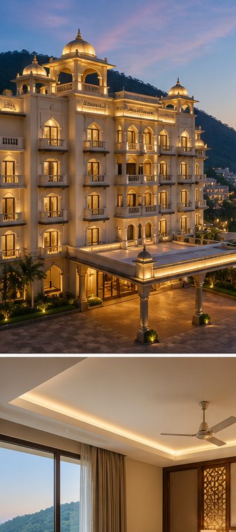 Hotel exterior concept visual